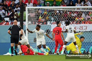 دیدار غنا - کره جنوبی از بازی های جام جهانی 2022 قطر