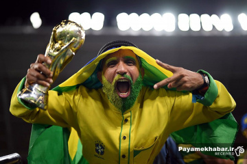 دیدار برزیل - سوئیس از بازی های جام جهانی 2022 قطر - تماشاگران برزیل