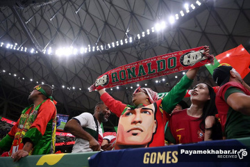دیدار پرتغال - اروگوئه از بازی های جام جهانی 2022 قطر - تماشاگران پرتغال