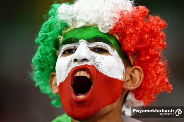 دیدار ایران - آمریکا از بازی های جام جهانی 2022 قطر - تماشاگران ایران