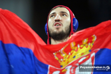 دیدار سوئیس - صربستان از بازی های جام جهانی 2022 قطر - تماشاگران صربستان
