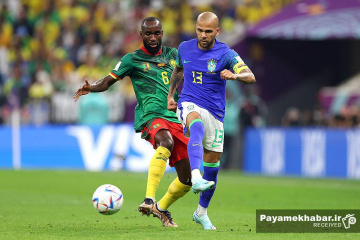 دیدار برزیل - کامرون از بازی های جام جهانی 2022 قطر