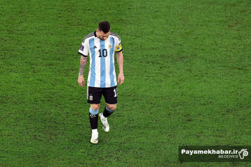 دیدار آرژانتین - استرالیا از بازی های جام جهانی 2022 قطر - لیونل مسی
