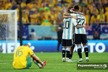 دیدار آرژانتین - استرالیا از بازی های جام جهانی 2022 قطر