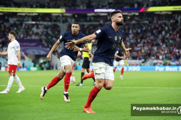 دیدار فرانسه - لهستان از بازی های جام جهانی 2022 قطر