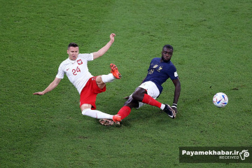 دیدار فرانسه - لهستان از بازی های جام جهانی 2022 قطر
