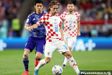 دیدار کرواسی - ژاپن از بازی های جام جهانی 2022 قطر
