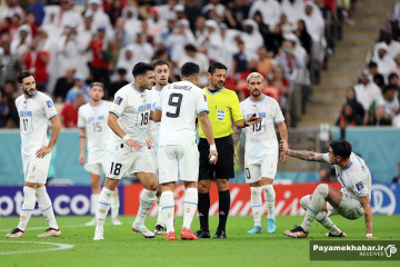 قضاوت علیرضا فغانی در جام جهانی 2022 قطر - اروگوئه - پرتغال
