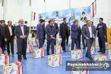توزیع بیش از چهل هزار بسته معیشتی بین مددجویان کمیته امداد فارس‎