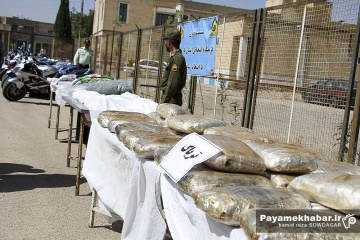 کشفیات اخیر و برخورد با سارقین توسط نیروی انتظامی فارس - تریاک و مواد مخدر