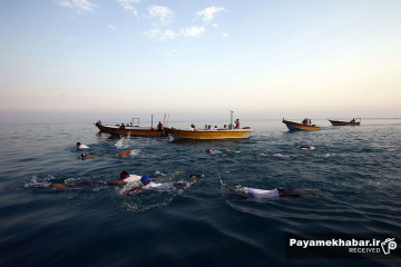بیست و یکمین دوره شنای جانبازان یادواره شهدای خلیج فارس