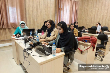 هنرنمایی دانشجویان دانشگاه هنر شیراز در هفته هنر علوی