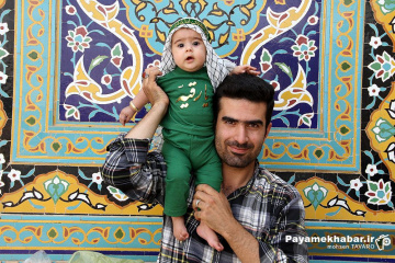 مراسم شیرخوارگان حسینی در حرم مطهر حضرت شاهچراغ (ع)