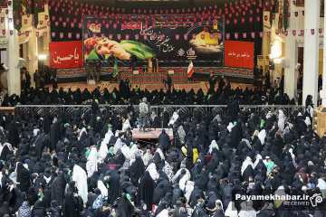 مراسم شیرخوارگان حسینی در حرم مطهر حضرت شاهچراغ (ع)