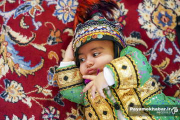 مراسم شیرخوارگان حسینی در حرم مطهر حضرت شاهچراغ (ع)