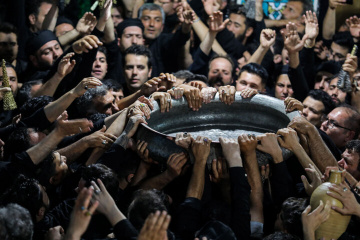 آئین های محلی - عزاداری امام حسین (ع) - طشت گذاری در شهر اردبیل