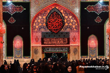حال و هوای کربلای معلی در ایام دهه اول محرم - حرم مطهر امام حسین (ع)