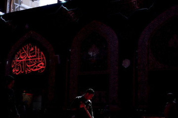 حال و هوای کربلای معلی در ایام دهه اول محرم - حرم مطهر امام حسین (ع)
