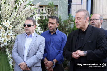 مراسم وداع با پیکر مرحوم استاد محمدتقی زرین چنگ، پیشکسوت رسانه ای فارس