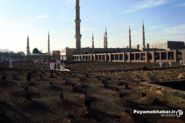 حرم مطهر حضرت محمد (ص) و قبرستان بقیع