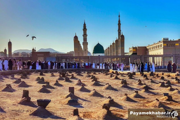 حرم مطهر حضرت محمد (ص) و قبرستان بقیع