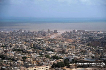 سیل و رانش زمین در لیبی