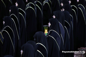 آیین خطبه خوانی شب شهادت امام رضا (ع) در حرم مطهر رضوی