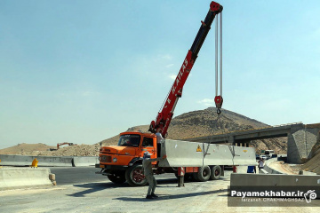 بازدید خبرنگاران از پروژه آزادراه شیراز - اصفهان