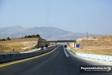 بازدید خبرنگاران از پروژه آزادراه شیراز - اصفهان