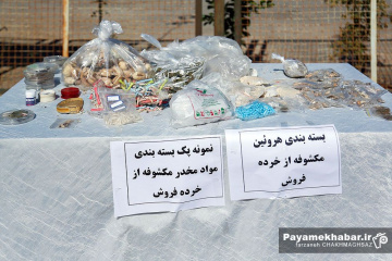 طرح دستگیری خرده فروشان و معتادان متجاهر در شیراز - هروئین