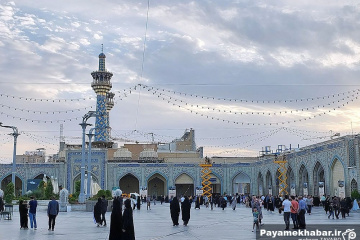حرم مطهر رضوی در ایام میلاد حضرت رسول (ص) و امام صادق (ع) - آماده سازی برای جشن