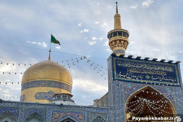 حرم مطهر رضوی در ایام میلاد حضرت رسول (ص) و امام صادق (ع)