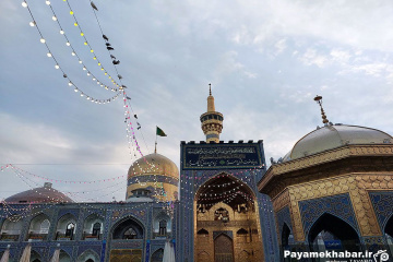 حرم مطهر رضوی در ایام میلاد حضرت رسول (ص) و امام صادق (ع)