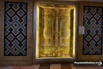 موزه آستان قدس رضوی - در قدیمی حرم