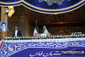دیدار مردمی، مردم استان فارس با رئیس جمهوری