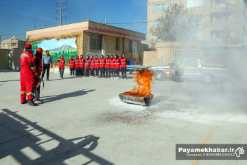 مانور سراسری زلزله و ایمنی در مدارس فارس