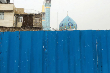 طبیعت برفی تهران - امامزاده صالح (ع)