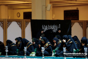 مراسم لاله گردانی خدام حرم حضرت شاهچراغ (ع)