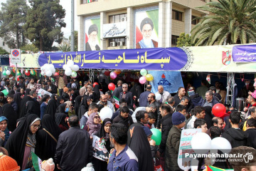راهپیمایی 22 بهمن در شیراز