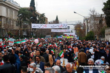 راهپیمایی 22 بهمن در شیراز