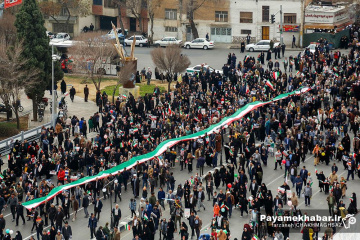 راهپیمایی 22 بهمن در شیراز