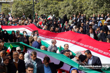 راهپیمایی 22 بهمن در شیراز