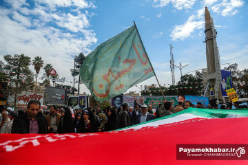 راهپیمایی 22 بهمن در شیراز