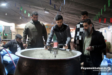 طبخ سمنی 30 تنی در شیراز - سمنو پزون - سمنی پزون