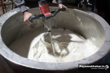 طبخ سمنی 30 تنی در شیراز - سمنو پزون - سمنی پزون