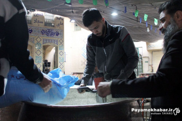 طبخ سمنی 30 تنی در شیراز - سمنو پزون - سمنی پزون