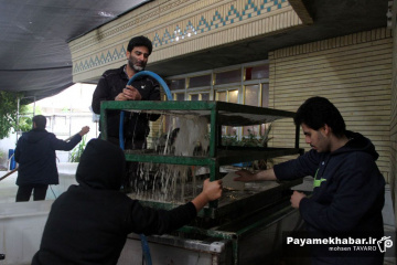 طبخ سمنی 30 تنی در شیراز - سمنو پزون - سمنی پزون