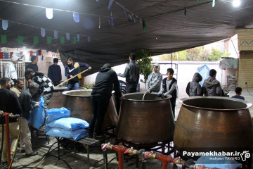 طبخ سمنی 30 تنی در شیراز - سمنو پزون - سمنی پزون