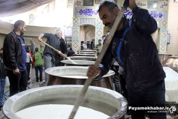 طبخ سمنی 30 تنی در شیراز - سمنو پزون - سمنی پزون