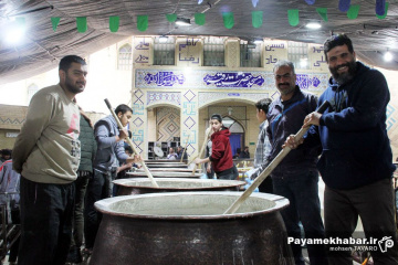 طبخ سمنی 30 تنی در شیراز - سمنو پزون - سمنی پزون